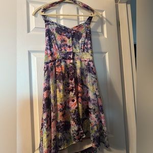 Floral Halter Dress